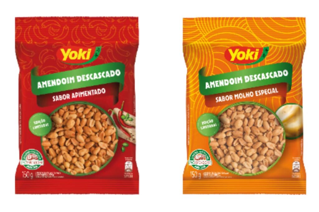 Yoki lança amendoim crocante nos sabores do chef molho de pimenta e