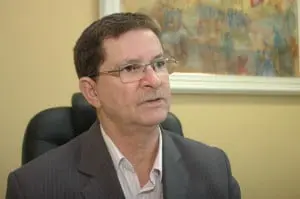 O presidente do Secor, José Pereira Neto