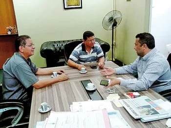 Sintrasp se reúne com secretário
