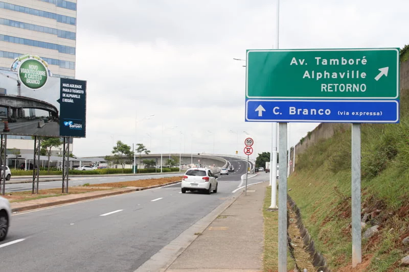 Prefeitura libera ao tráfego novo viaduto de acesso a Castello Branco