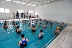 CATI Bela Vista recebe reformas na área da piscina