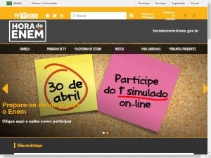 Hora do Enem: estudantes sem internet têm até sexta para pedir vaga em simulado