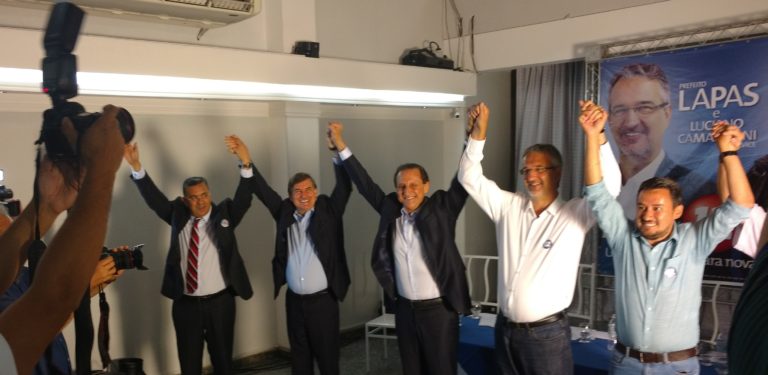 Lapas questiona Rogério Lins por “fugir de debates” e critica alianças do rival com Giglio e Rossi: “juntou uma turma que dá medo”