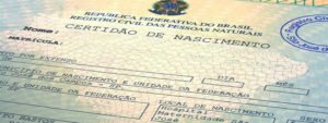 CPF na certidão