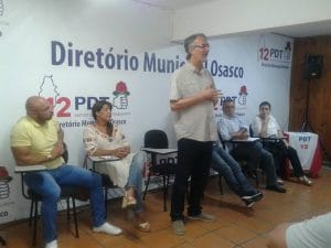Lapas volta à ativa e participa de reunião com o PDT