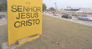 é do senhor Jesus