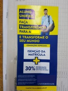 Pró-reitor da Unifieo denuncia captação de alunos por outra universidade