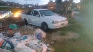 GCM flagrou descarte irregular de entulho no Santa Maria / Foto: Divulgação