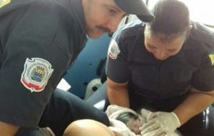 Os guardas faziam ronda no bairros Chácaras Marco, quando foram chamados pela sogra da gestante / Foto: Divulgação