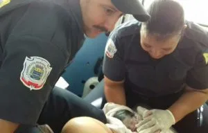 Os guardas faziam ronda no bairros Chácaras Marco, quando foram chamados pela sogra da gestante / Foto: Divulgação