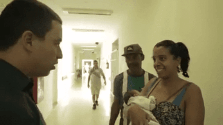 Após denúncia falsa de morte de bebê, Rogério Lins vai à maternidade acompanhar atendimento