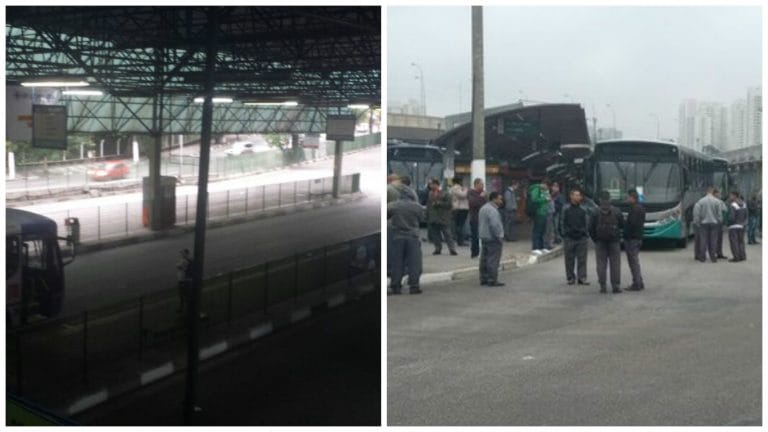 Greve geral: Osasco amanhece sem circulação de ônibus