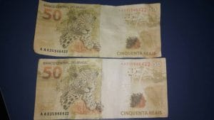 notas falsas