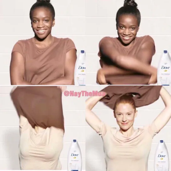 Dove campanha racista