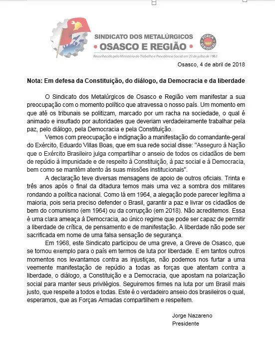 Metalúrgicos de Osasco