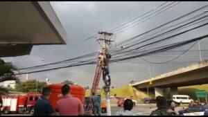 eletrocutado