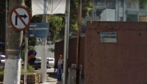 publicidade placas de ruas