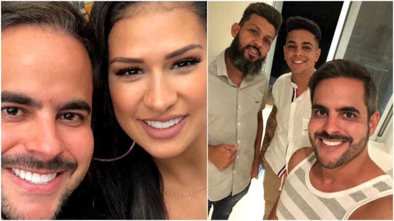 Antes de embarcar para os EUA, marido de Simone chama cabeleireiros da periferia de Osasco para cuidar do visual