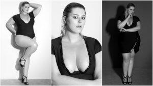 desfile de moda plus size