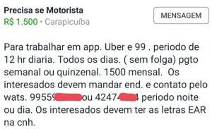 vaga escravidão
