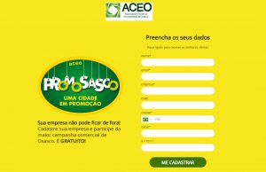 Entre 20 e 24 de novembro, as lojas e prestadores de serviços da cidade que participam da PROMOSASCO apresentarão ofertas exclusivas. Confira o site da promoção!