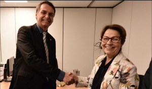 tereza cristina e bolsonaro