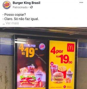 burger king mcdonalds