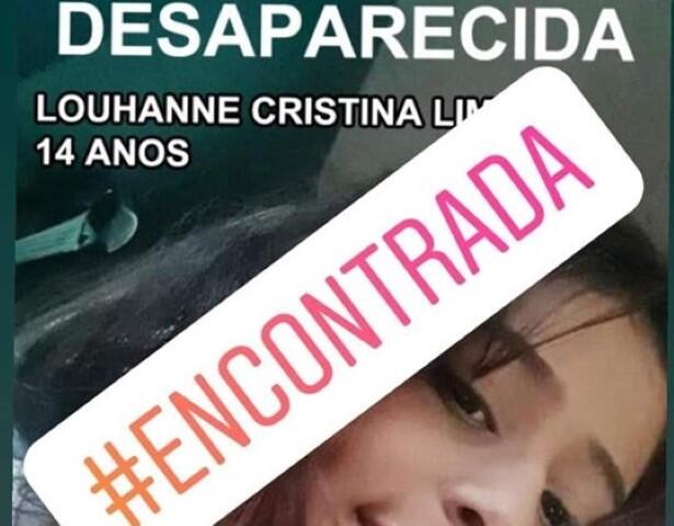desaparecida carapicuíba encontrada
