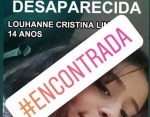desaparecida carapicuíba encontrada