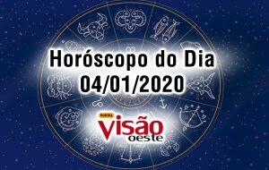 horóscopo do dia 04 01 2020 de hoje