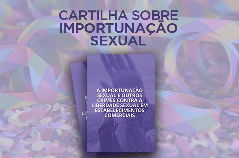 Sindicato patrocina cartilha sobre importunação sexual