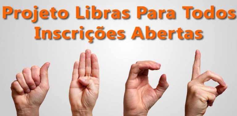 Inscrições para curso gratuito de Libras em Osasco vão até dia 29