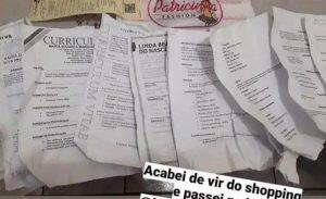 loja usa curriculo para embalar produtos