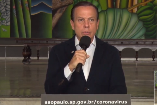 doria quarentena coronavírus