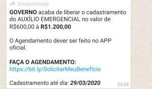 golpe auxílio emergencial