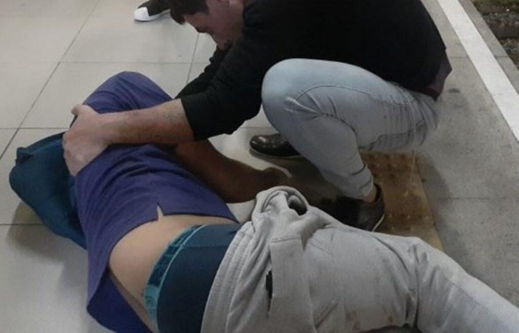 passageiro resgata jovem na estação cptm carapicuiba