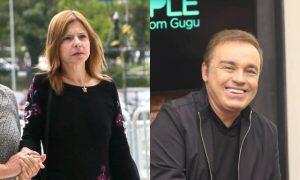 “Saudade”, diz Rose Miriam ao postar foto com Gugu e os filhos