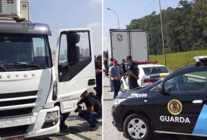 bandido que roubou caminhão é baleado em itapevi