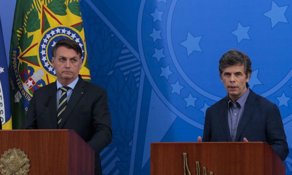 bolsonaro ministro saúde teich mandetta