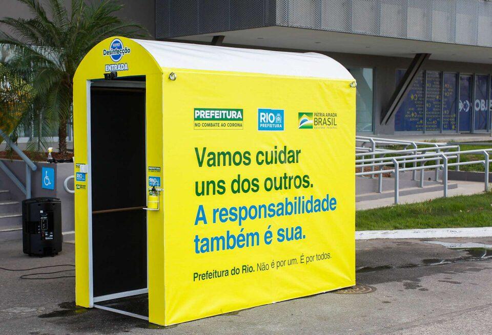 cabine de desinfecção itapevi
