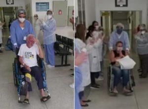 pacientes recebem alta carapicuíba