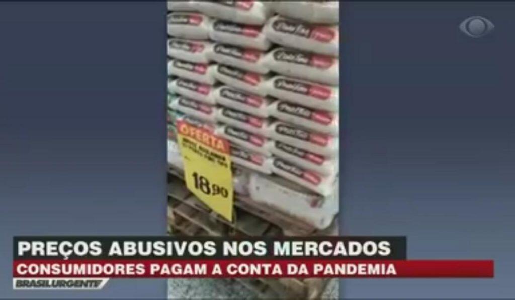 Preços abusivos em supermercados em Carapicuíba são denunciados no Brasil Urgente Vídeo