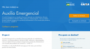 renda emergencial