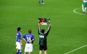 substituições futebol