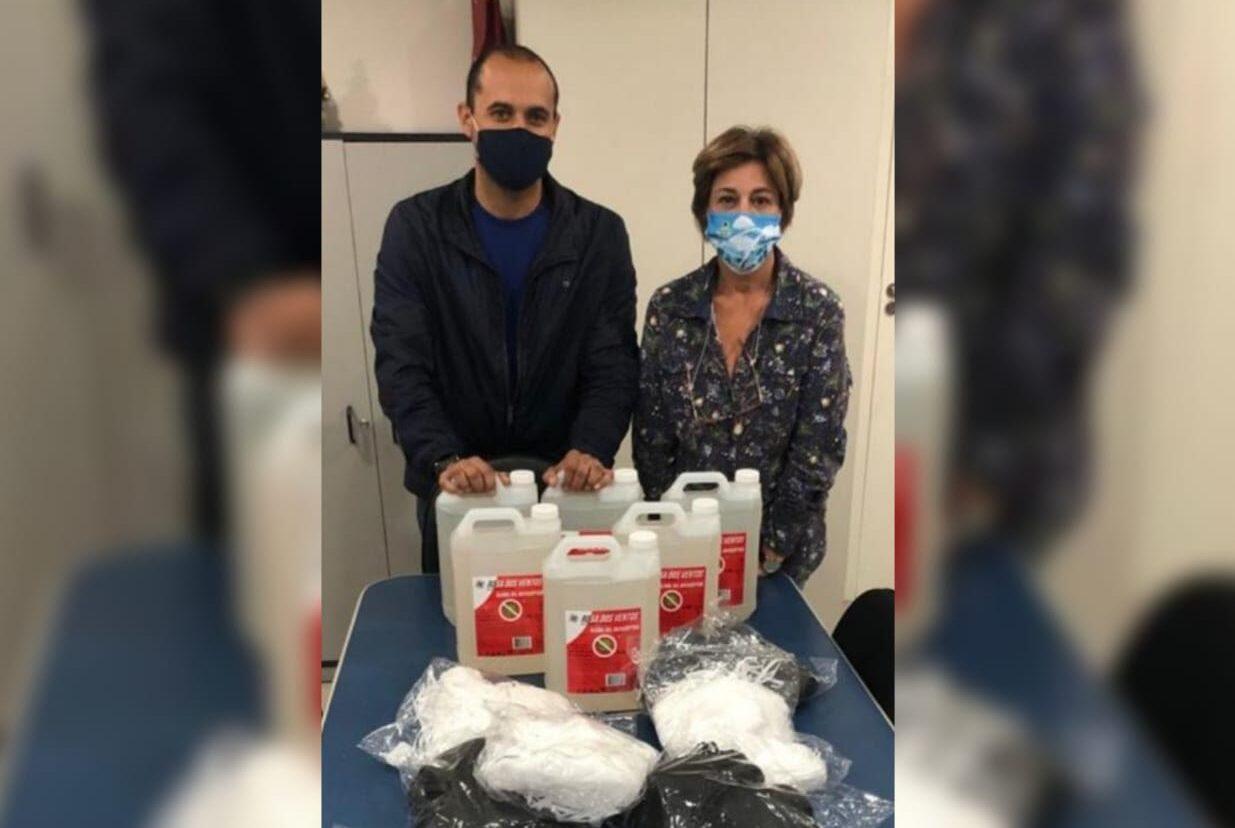 Associação dos engenheiros e Arquitetos de Osasco alcool em gel