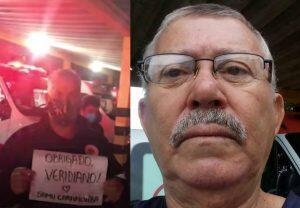 Equipe do SAMU de Carapicuíba homenageia motorista que morreu por coronavírus