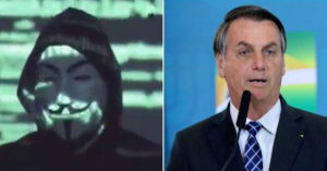 bolsonaro vazamento anonymous