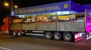 caminhão com maconha com destino a Santana de Parnaíba