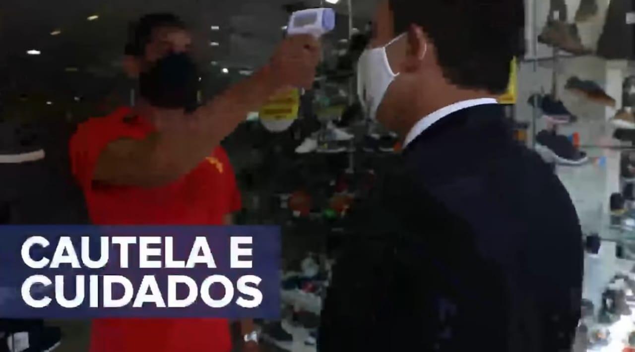 rogerio lins calçadão reabertura comercio
