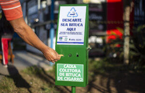 Cotia vai reciclar bituca de cigarro